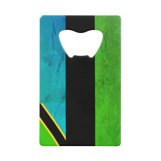 Zanzibar, Tanzania Creditkaart Flessenopener (Voorkant)