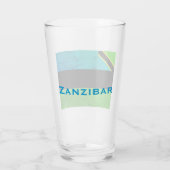 Zanzibar, Tanzania Glas (Achterkant)