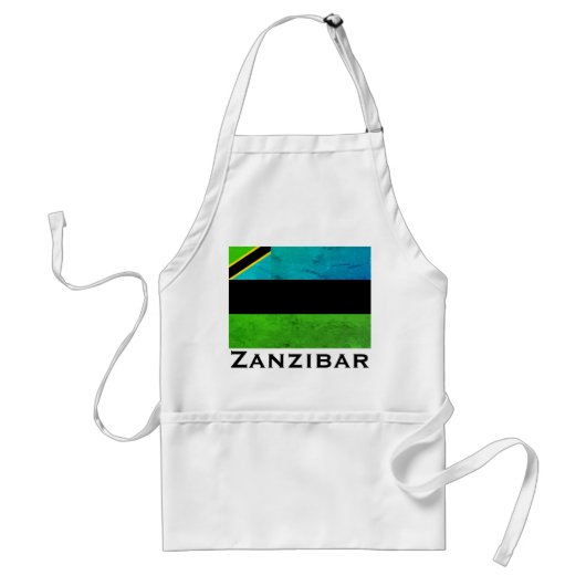 Zanzibar, Tanzania (Indische Oceaan) Standaard Schort (Voorkant)