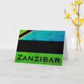 Zanzibar, Tanzania Kaart (Gele Bloem)