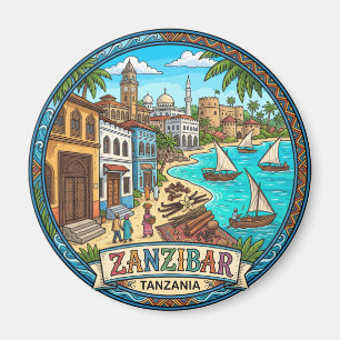 Zanzibar Tanzania Magneet