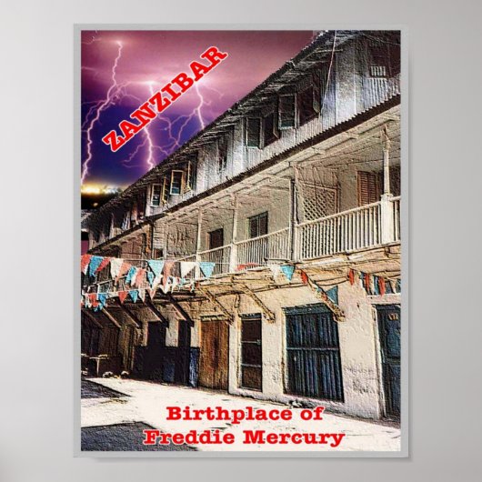 Zanzibar - Tanzania - Poster (Voorkant)