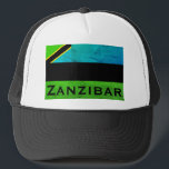 Zanzibar, Tanzania Trucker Pet<br><div class="desc">Zanzibar is een semi-autonome eilandprovincie die in 1964 met Tanganyika werd verenigd tot de Verenigde Republiek Tanzania. Zanzibar is een archipel in de Indische Oceaan, 16-31 mijl voor de kust van het Afrikaanse vasteland en bestaat uit vele kleine eilanden en twee grote: Unguja (het hoofdeiland, informeel aangeduid als Zanzibar) en...</div>