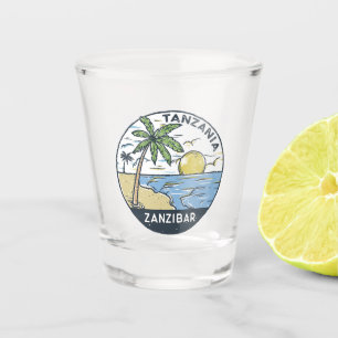 Zanzibar Tanzania Vintage Shot Glas
