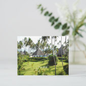 Zanzibar tropisch paradijs briefkaart (Staand voorkant)