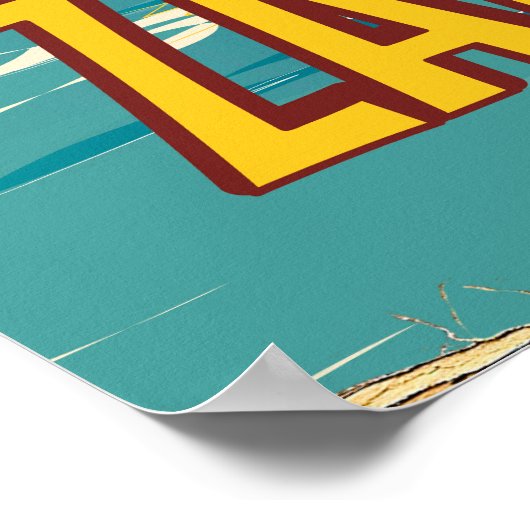 Zanzibar vintage poster (Hoek)