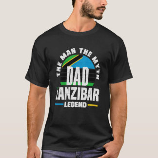 Zanzibar Zanzibari Zanzibar Vlag dag T-shirt