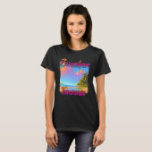 Zanzibar Zonsondergang T-shirt (Voorkant volledig)