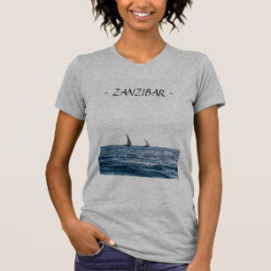 ZANZIBAR zweefboten T Shirt (vrouwen)