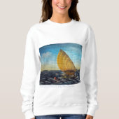 Zanzibars Dhow 4 van 6 Tri-Blend Shirt (Voorkant)