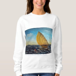 Zanzibars Dhow 4 van 6 Tri-Blend Shirt