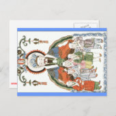 Zao Jun briefkaart voor goede keuken (Voorkant / Achterkant)