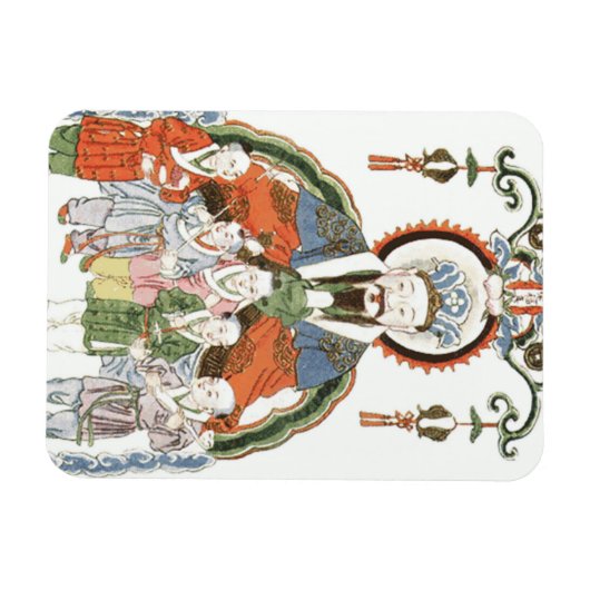 Zao Jun Chinese keuken goed foto magneet (Horizontaal)