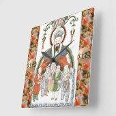 Zao Jun Chinese keukenmuur klok (Hoek)