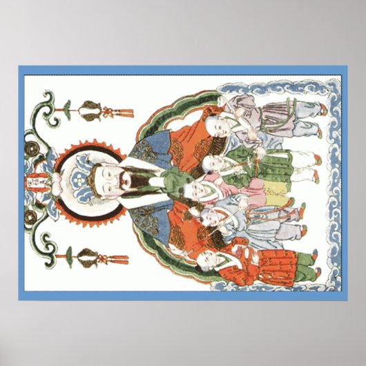 Zao Jun poster voor goede keuken (Voorkant)