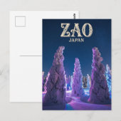 Zao Sneeuw Monsters Japan Briefkaart (Voorkant / Achterkant)
