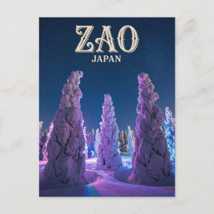 Zao Sneeuw Monsters Japan Briefkaart