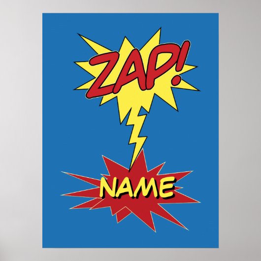 ZAP! aangepast poster (Voorkant)