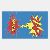 ZAP! aangepaste stickers (Voorkant)