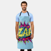 Zap All-Over Print Schort (Gedragen)