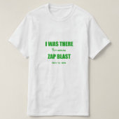 Zap Blast Reproduction T-Shirt (Design voorkant)