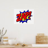 ZAP Comic Book Style Poster (Keuken)