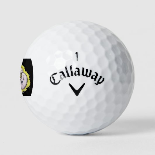 Zap Comics Golfballen (Logo)