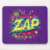 Zap Design-2 Mousepad Muismat (Voorkant)