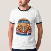 Zap en Roll: De Herbie Rides Elektrische Reis T-shirt (Voorkant)