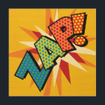 ZAP Fun Retro Comic Book Pop Art Hout Afdruk<br><div class="desc">Een leuk,  cool en trendy retro-stripverhaal pop-geïnspireerd design dat de grillen,  zap,  pow in je leven zet. Het perfecte cadeau voor superhelden,  vrienden,  familie of als een traktatie voor jezelf. Ontworpen door: ComicBookPop© op www.zazzle.com/comicbookpop*</div>