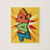 ZAP Fun Retro Comic Book Pop Art Legpuzzel (Verticaal)