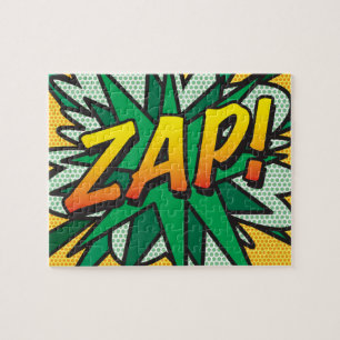ZAP Fun Retro Comic Book Pop Art Legpuzzel