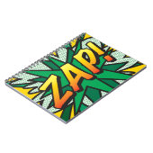 ZAP Fun Retro Comic Book Pop Art Notitieboek (Linkerzijde)