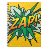 ZAP Fun Retro Stripboek Notitieboek (Voorkant)