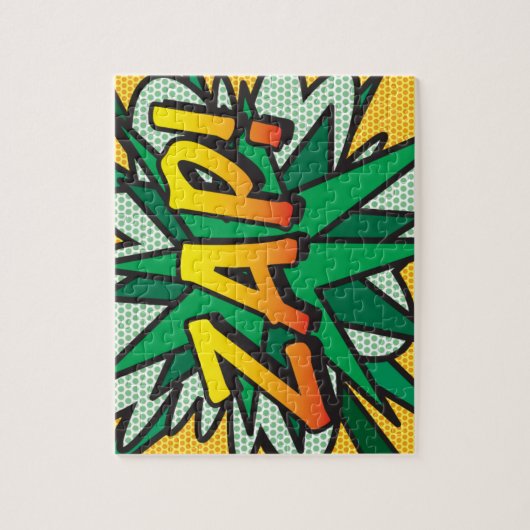 ZAP Fun Retro Stripboek Pop Art Legpuzzel (Verticaal)