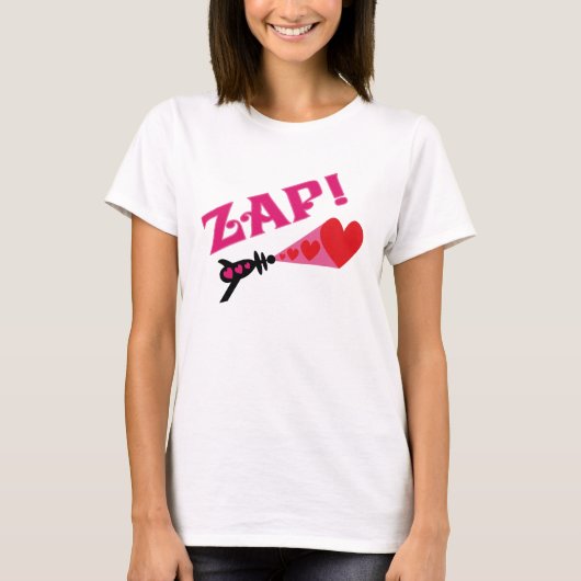 Zap Hearts T-shirt (Voorkant)