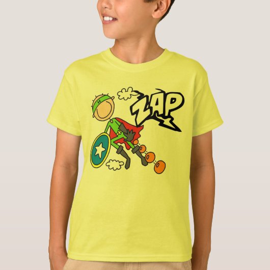 ZAP Jongen Held T-shirt (Voorkant)