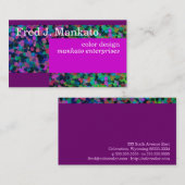 Zap-kleur Visitekaartje (Voorkant / Achterkant)