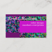 Zap-kleur Visitekaartje (Voorkant)