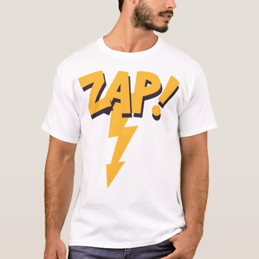 ZAP! komiek T-shirt (Voorkant)