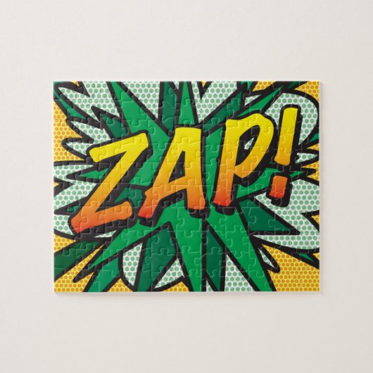 ZAP Leuke Retro Stripboek Pop Art Legpuzzel (Horizontaal)