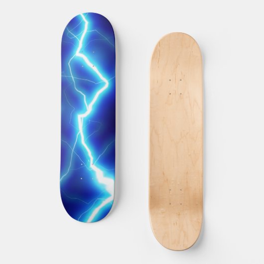 Zap Lightning Bolt Persoonlijk Skateboard (Voorkant)