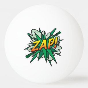 ZAP Modern Koel Grappig Stripboek Pingpongbal
