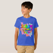Zap Ouch Pow Boys T-shirt (Voorkant volledig)