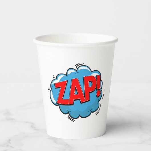 ZAP! PAPIEREN BEKERS (Achterkant)