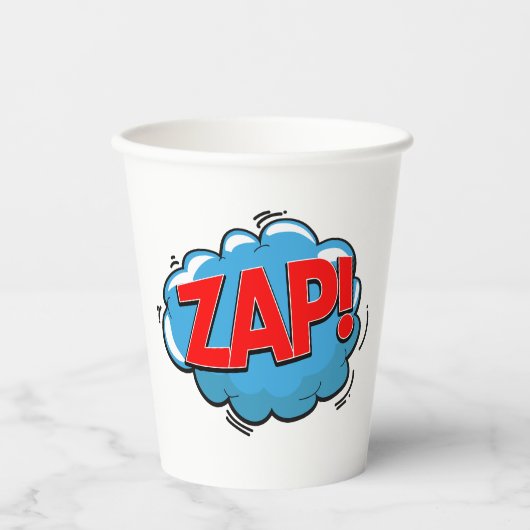 ZAP! PAPIEREN BEKERS (Voorkant)