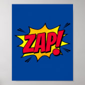 Zap! Retro Pop Art Explosion Poster (Voorkant)