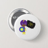 ZAP! RONDE BUTTON 5,7 CM (Voorkant /achterkant)