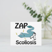 ZAP Scoliose Briefkaart (Staand voorkant)