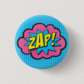 ZAP! Superheld Pin GV2 Ronde Button 3,2 Cm